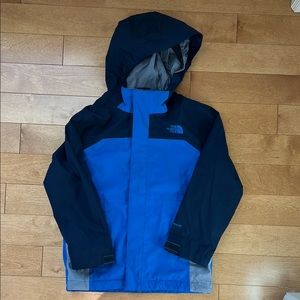 The North Face Kids Blue and Black Jacket